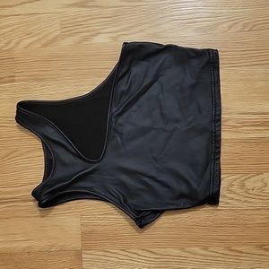 Shein cut out crop top